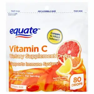 Vitamin C Dietary Supplement Drops - Equate