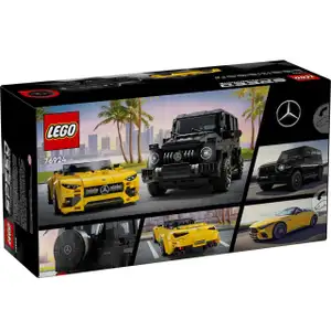 Mercedes-AMG G 63 & Mercedes-AMG SL 63 - Lego
