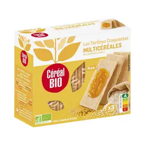 Organic Crispy Toast Multigrain - Céréal Bio