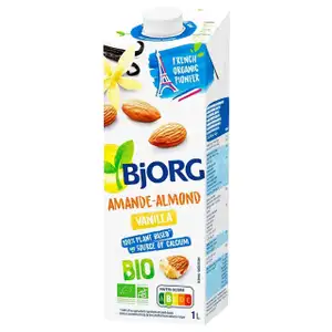 Organic Almond Vanilla Milk - Bjorg