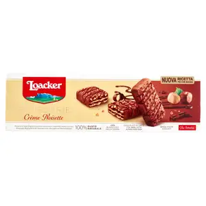 Chocolate Wafer with Hazelnut Cream  - Loacker