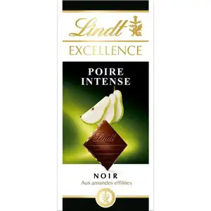 Intense Pear Dark Chocolate with Almonds Flaked - Lindt