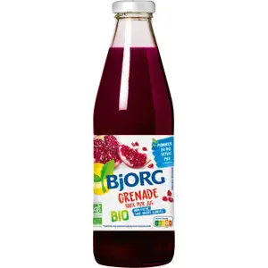 Organic Pomegranate Juice No Added Sugar - Bjorg