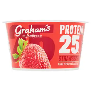 Strawberry Fat Free Protein Yogurt - Graham's