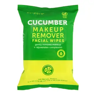 Cucumber Makeup Remover Facial Wipes - Nu-Pore