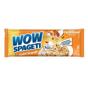 Instant Spaghetti Carbonara - Wow Spagetti