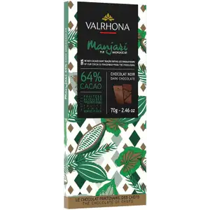 64% Cacao Manjari Dark Chocolate - Valrhona 