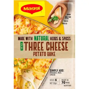 Three Cheese Cake Recipe Base - Maggi