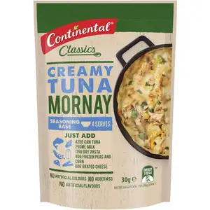 Classic Creamy Tuna Mornay - Continental