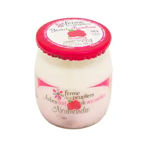 Raspberry Yogurt - Ferme des Peupliers