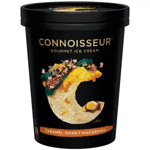 Caramel Honey Macadamia Ice Cream - Connoisseur
