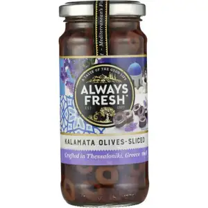 Sliced Kalamata Olives - Always Fresh