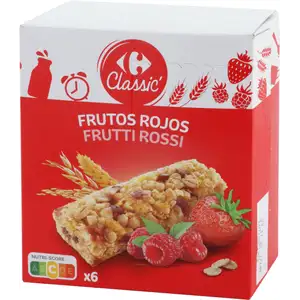 Red Fruits Cereal Bar - Carrefour