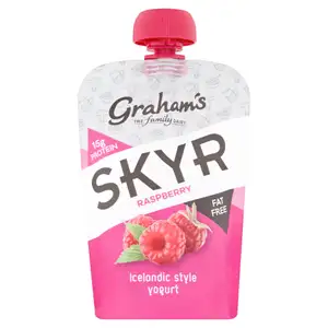 Raspberry Fat Free Protein Yogurt - Graham's