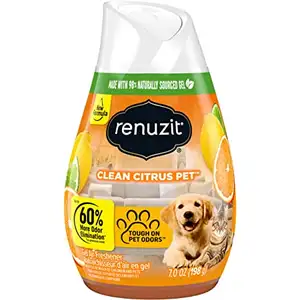 Clean Citrus Pet Gel Air Freshener - Renuzit