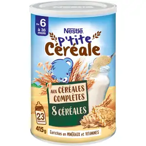 8 Wholegrain Baby Cereal from 6-36 Months - Nestlé