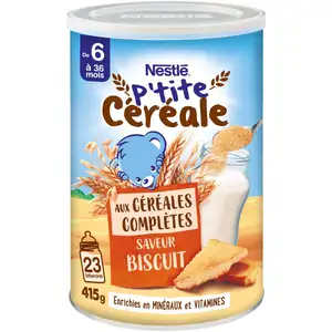 Biscuit Wholegrain Baby Cereal from 6-36 Months - Nestlé