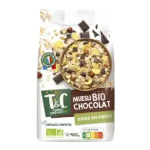 Organic Muesli Chocolate - Terres & Céréales BIO