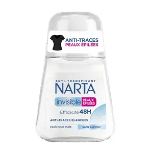 Invisible Waxed Skin Alcohol Free Roll-On Deodorant - Narta
