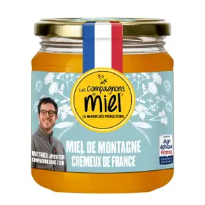 Creamy Mountain Honey - Les Compagnons du Miel 