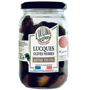 Lucques Black Olives with Truffle Flavor - L'Oulibo