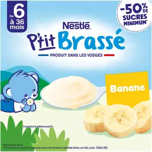 Brassé Banana for 6-36 Months - Nestlé