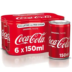 Coca Cola Original Mini Can 15cl Pack X8 - Coca-Cola