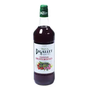 Red fruit cocktail Syrup - Bigallet