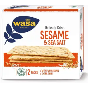Delicate Crisp Sesame & Sea Salt  - Wasa