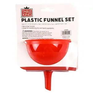 Plastic Funnel Set - Table King