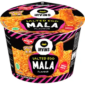 Mala Spicy Salted Egg Instant Noodles - Irvins