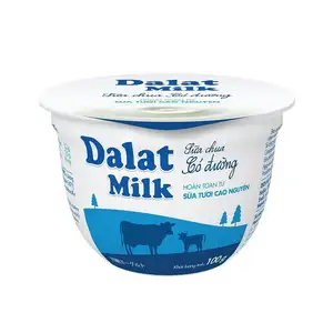 Sweetened Plain Yogurt - Dalat Milk