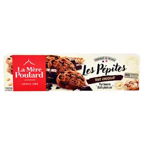 All Chocolate Pure Butter Cookies - La Mère Poulard