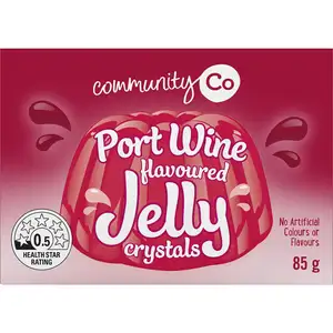 Jelly Crystal Port Wine Flavoured - CommunityCo