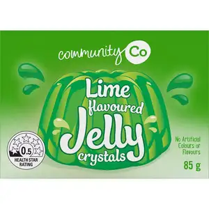 Lime Flavoured Crystals Jelly - CommunityCo