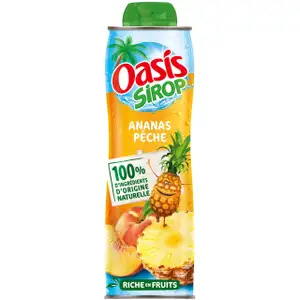 Pineapple & Peach Syrup - Oasis
