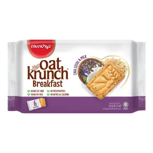 Oat Krunch Breakfast Chia Seeds & Milk - Munchy's