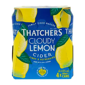 Cloudy Lemon Cider - Thatchers
