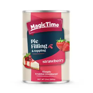 Pie Filling & Topping Strawberry Flavor - Magic Time