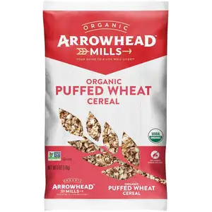 Organic Puffed Wheat Cereal - Arrowhead Mill