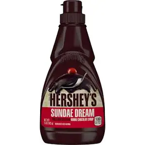 Sundae Dream Double Chocolate Syrup - Hershey's