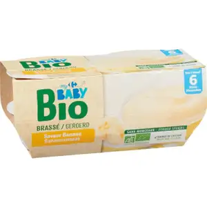 Organic Baby Dessert Banana Flavor - Carrefour