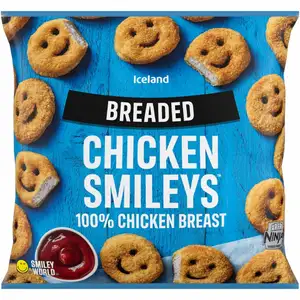 Breaded Chicken Smileys - Iceland