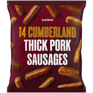 Cumberland Thick Pork Sausage - Iceland
