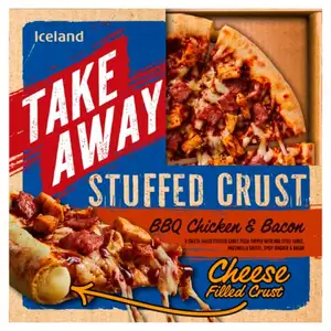 BBQ Chicken & Bacon Stuffed Crust Pizza - Iceland