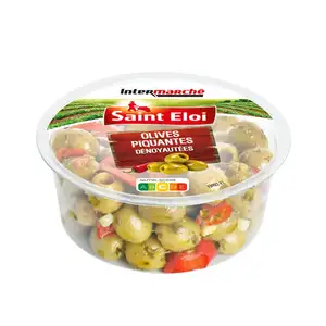 Pitted Green Olives with Spices - Saint Eloi