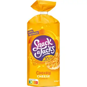 Rice Cakes Cheeky Cheese Flavour - Snack a Jacks
