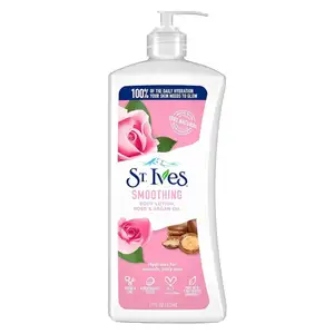 Smoothing Rose & Argan Oil Body Lotion - St. Ives