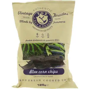 Blue Corn Chips - Fox Nut Snacks