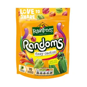 Randoms Fizzy Cactuz Sweets - Rowntree's